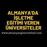 Almanya’da en iyi işletme okulları