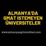 GMAT olmadan Almanya’da MBA