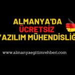 Almanya’da yazılım mühendisliği