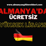 Almanya’da yüksek lisans