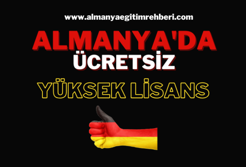 Almanya’da yüksek lisans
