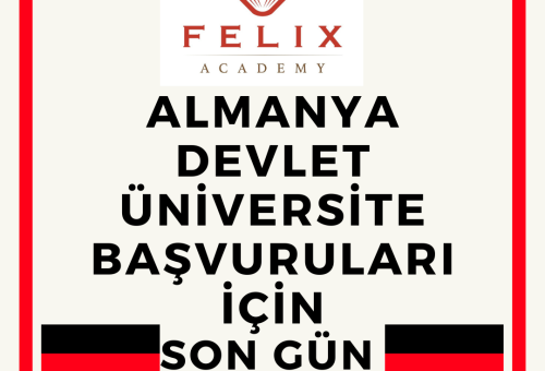 Almanya Devlet Üniversiteleri için son başvuru tarihleri