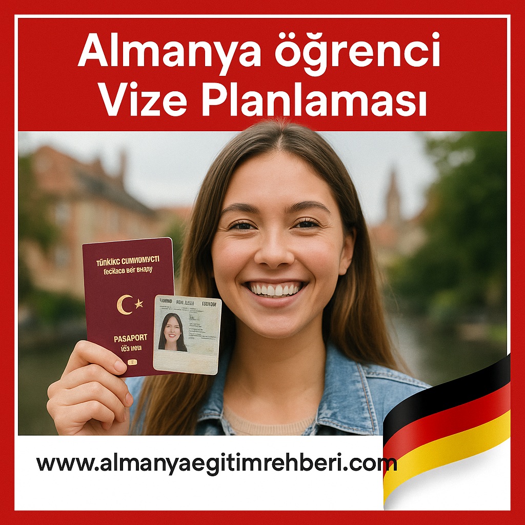 Almanya öğrenci vizesi işlemleri