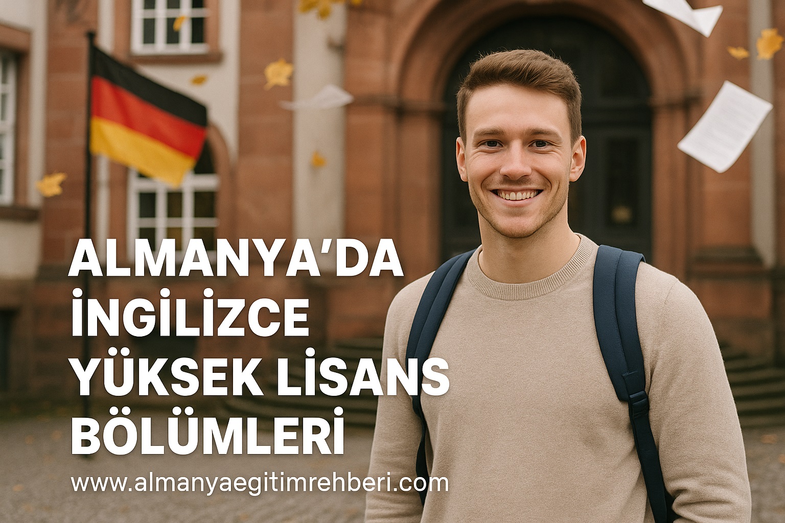 Almanya'da İngilizce yüksek lisans eğitimi yapan öğrenciler