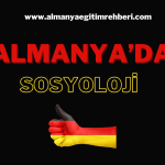 Almanya’da Sosyoloji Eğitimi