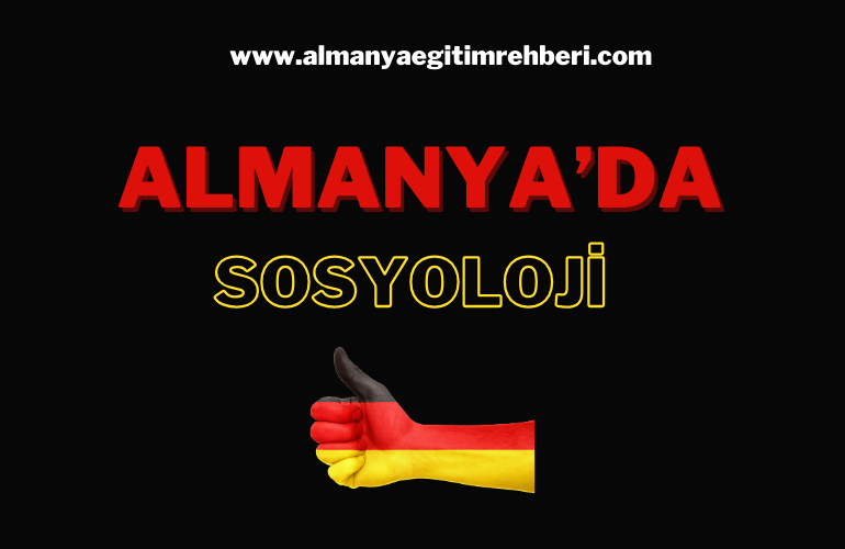 Almanya’da Sosyoloji Eğitimi